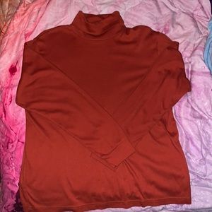 Rust Turtleneck